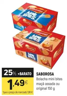 Coviran SABOROSA Bolacha mini bites maçã assada ou original promoção
