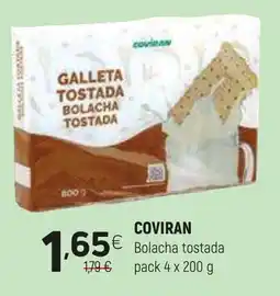Coviran COVIRAN Bolacha tostada promoção