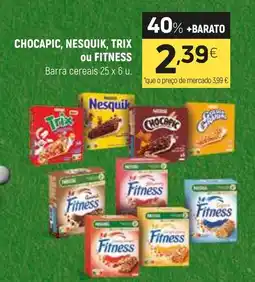 Coviran Chocapic, nesquik, trix ou fitness promoção