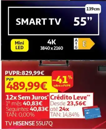 TV HISENSE 55U7Q
