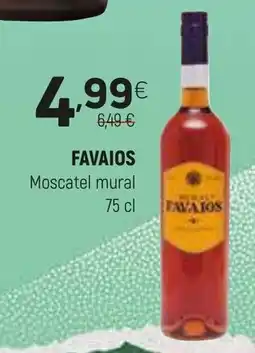 Coviran FAVAIOS Moscatel mural promoção