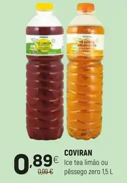 Coviran COVIRAN Ice tea limão ou pêssego zero promoção