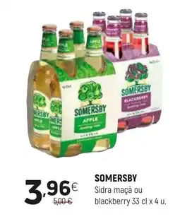 Coviran SOMERSBY Sidra maçã ou blackberry promoção