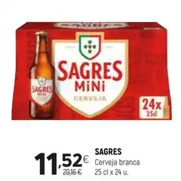 Coviran SAGRES Cerveja branca promoção