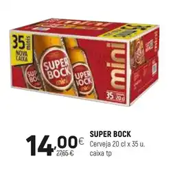 Coviran SUPER BOCK Cerveja caixa tp promoção