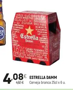 Coviran ESTRELLA DAMM Cerveja branca promoção