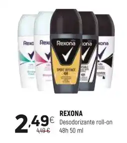 Coviran REXONA Desodorizante roll-on 48h promoção