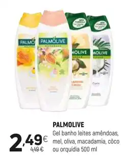 Coviran PALMOLIVE Gel banho leites amêndoas, mel, oliva, macadamia, côco ou orquídia promoção