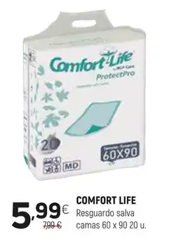 Coviran COMFORT LIFE Resguardo salva camas promoção