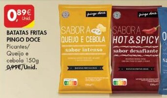 Pingo Doce Batatas Fritas Pingo Doce 150g promoção