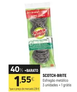 Coviran SCOTCH-BRITE Esfregão metálico promoção