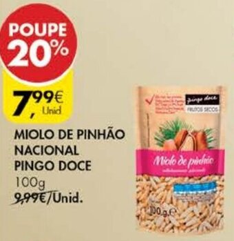 Miolo de Pinhão Nacional Pingo Doce 100g