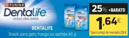 Coviran DENTALIFE Snack para gato frango ou salmão promoção