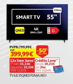 Auchan TV LG 55QNED70A6A.AEU promoção