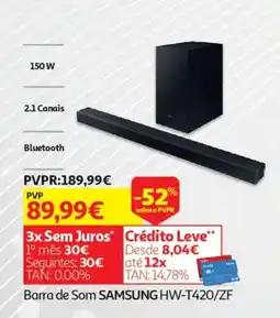 Auchan Barra de Som SAMSUNG HW-T420/ZF promoção