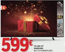 E.Leclerc TV LED 75" SAMSUNG promoção