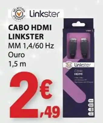 E.Leclerc Cabo hdmi linkster promoção