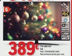E.Leclerc Tv led 55" lg promoção