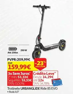 Auchan Trotinete URBANGLIDE Ride 85 EVO promoção