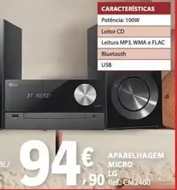 E.Leclerc Aparelhagem micro lg promoção
