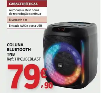 E.Leclerc Coluna bluetooth tnb promoção