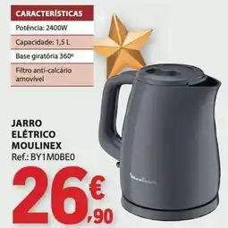 E.Leclerc Jarro elétrico moulinex promoção