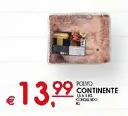 Meu Super Polvo continente promoção