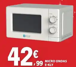 E.Leclerc Micro ondas e-kly promoção