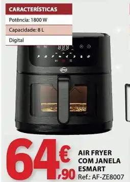 E.Leclerc Air fryer com janela esmart promoção
