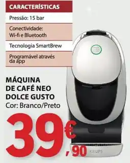 E.Leclerc Máquina de café neo dolce gusto promoção