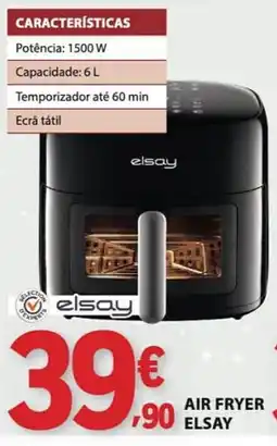 E.Leclerc Air fryer elsay promoção