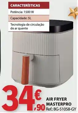E.Leclerc Air fryer masterpro promoção
