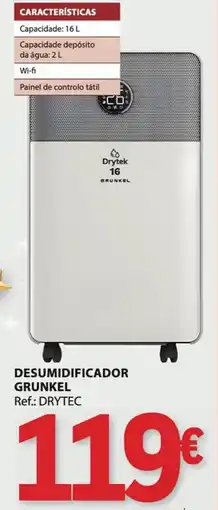 E.Leclerc Desumidificador grunkel promoção