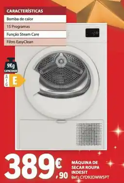E.Leclerc Máquina de secar roupa indesit promoção