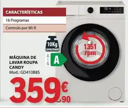 E.Leclerc Máquina de lavar roupa candy promoção