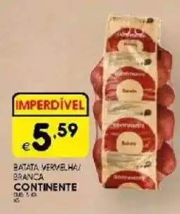 Meu Super Batata vermelha/ branca continente promoção