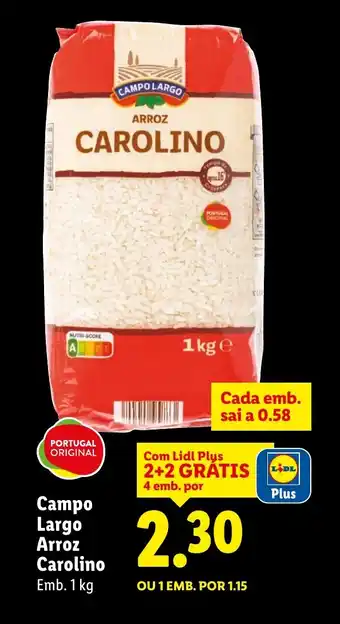 Campo Largo Arroz Carolino