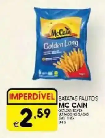 Meu Super Batatas palitos mccain promoção