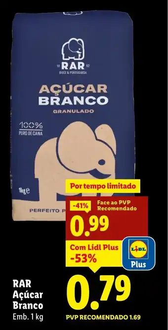RAR Açúcar Branco