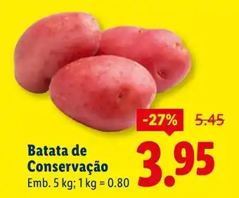 Batata de Conservação