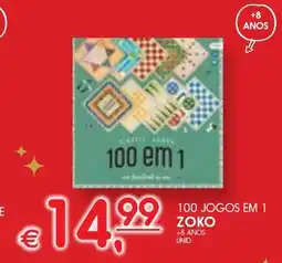 Meu Super 100 jogos em 1 zoko promoção