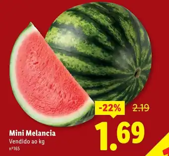 Lidl Mini Melancia promoção