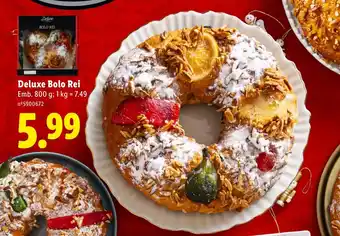 Lidl Deluxe Bolo Rei promoção
