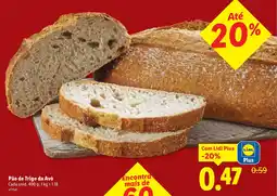 Lidl Pão de Trigo da Avó Cada unid. promoção