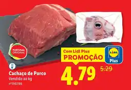 Lidl Cachaço de Porco promoção