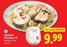 Lidl Gelpeixe Pescada n5 promoção