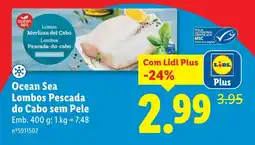 Lidl Ocean Sea Lombos Pescada-do-cabo sem Pere promoção
