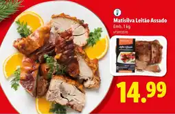 Lidl Matisilva Leitão Assado promoção