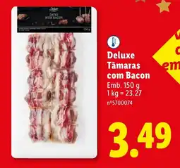 Lidl Deluxe Tâmaras com Bacon promoção