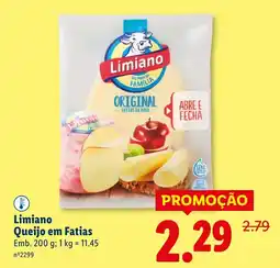 Lidl Limiano Queijo em Fatias promoção